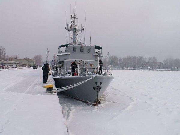 Ostatnia zima w PW Hel 2005/06 ( Autor D.Marczyński )