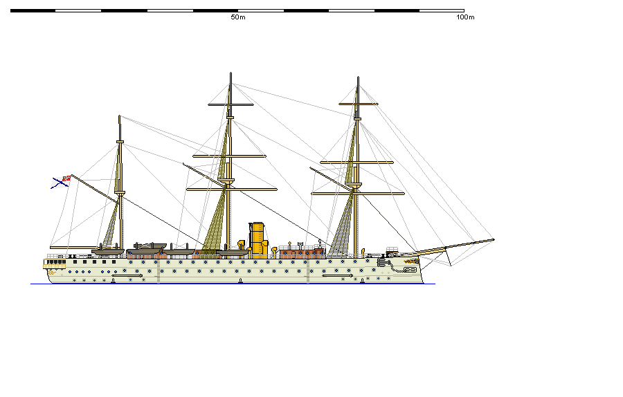 Transportowiec z 1874 r., 3617 ton, 2x87, 10.5 w.