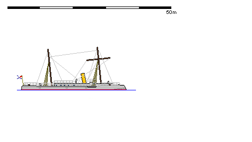 Torpedowiec z 1874 r., 192 tony, 1wt381, 14.2 w.