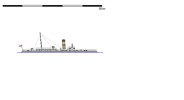 Torpedowiec z 1875 r., 225 ton, 1wt381, 15.5 w.
