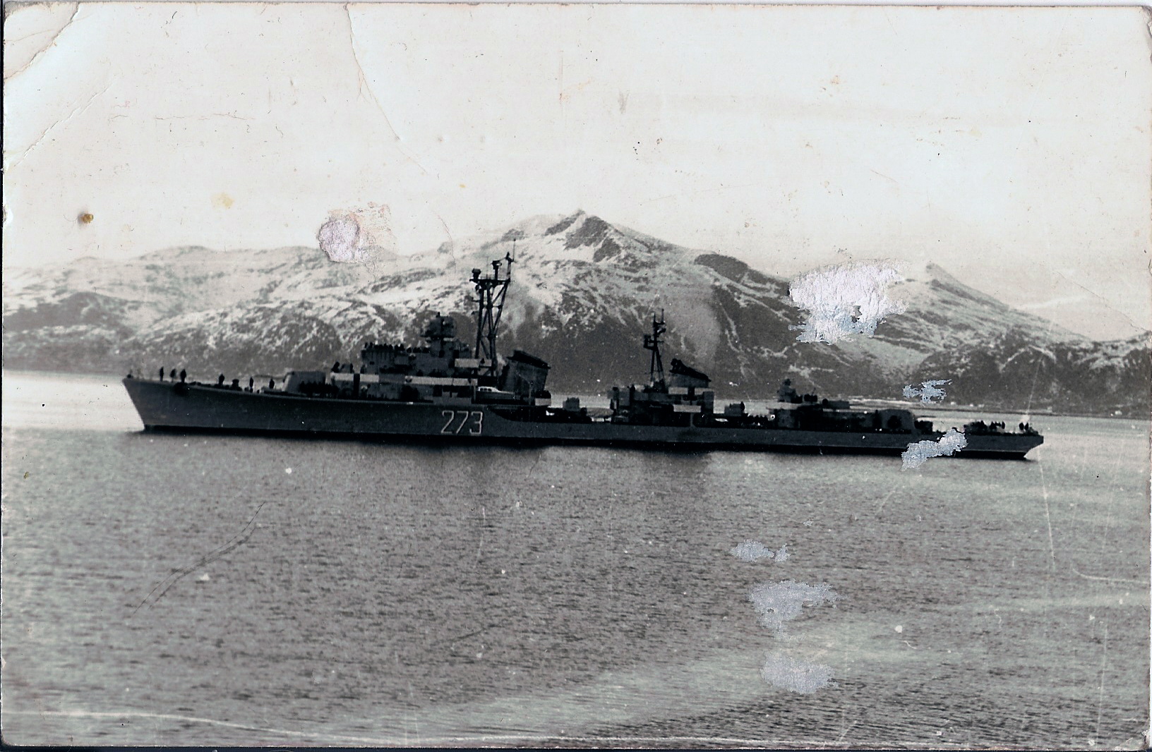 ORP &quot;Grom&quot; w Norwegii , lata 60-te .