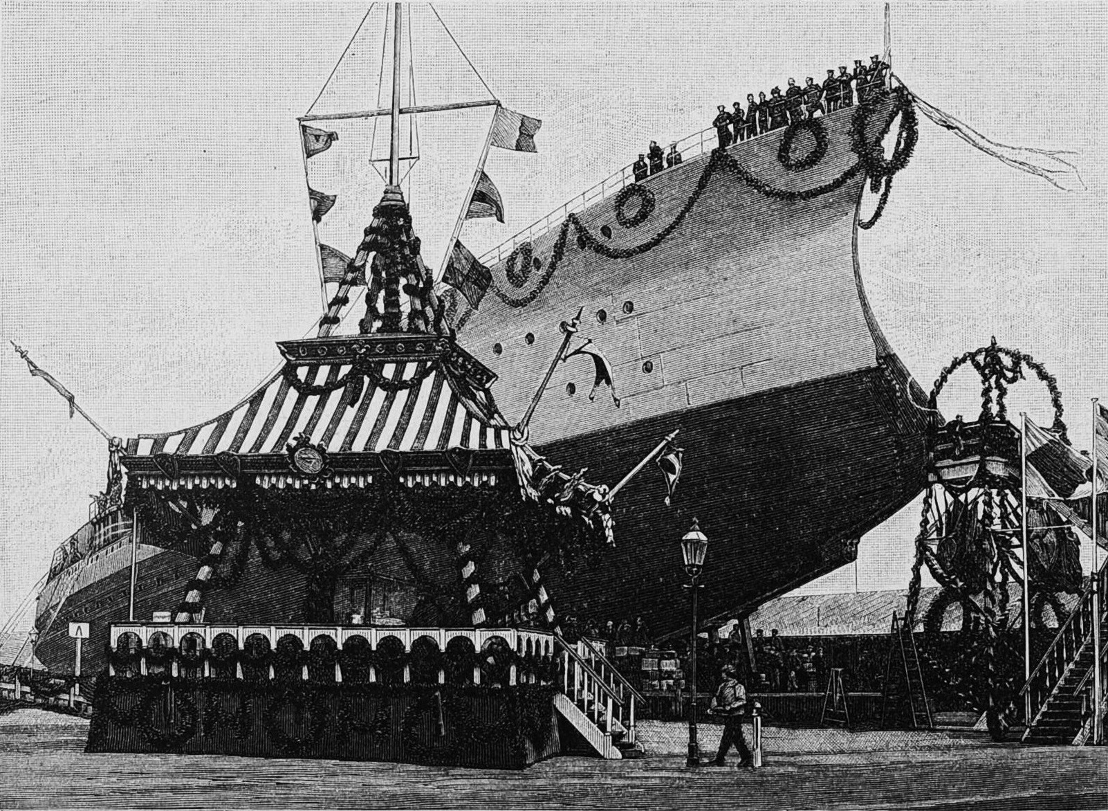 Furst Bismarck przed wodowaniem (1897).jpg