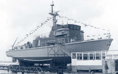 Wodowanie ORP &quot;Gopło&quot;