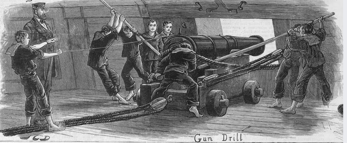 RN_gun drill HMS Exmouth.jpg