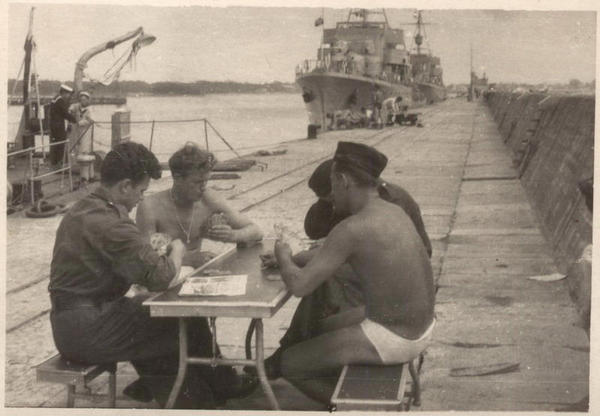 ORP "Żubr" , lato 1958 r.