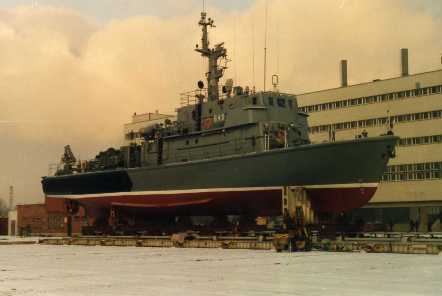 ORP "Mamry" / 643 / w SMW . ( foto P.Badziński )