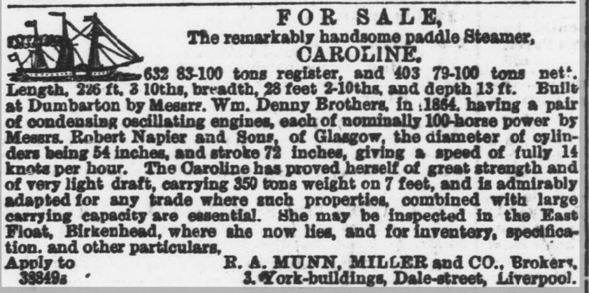 Liverpool Daily Post - Saturday 21 October 1865.png