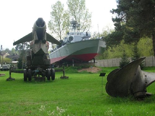 ORP &quot;Odważny&quot; /458/ w muzeum w Skarżysku-Kamiennej . ( foto znalezione w internecie )