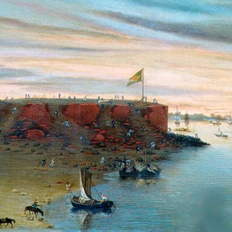 Redemption Island. April 19, 1866, Itapiru, Paraguay. Candido Lopez .1.jpg