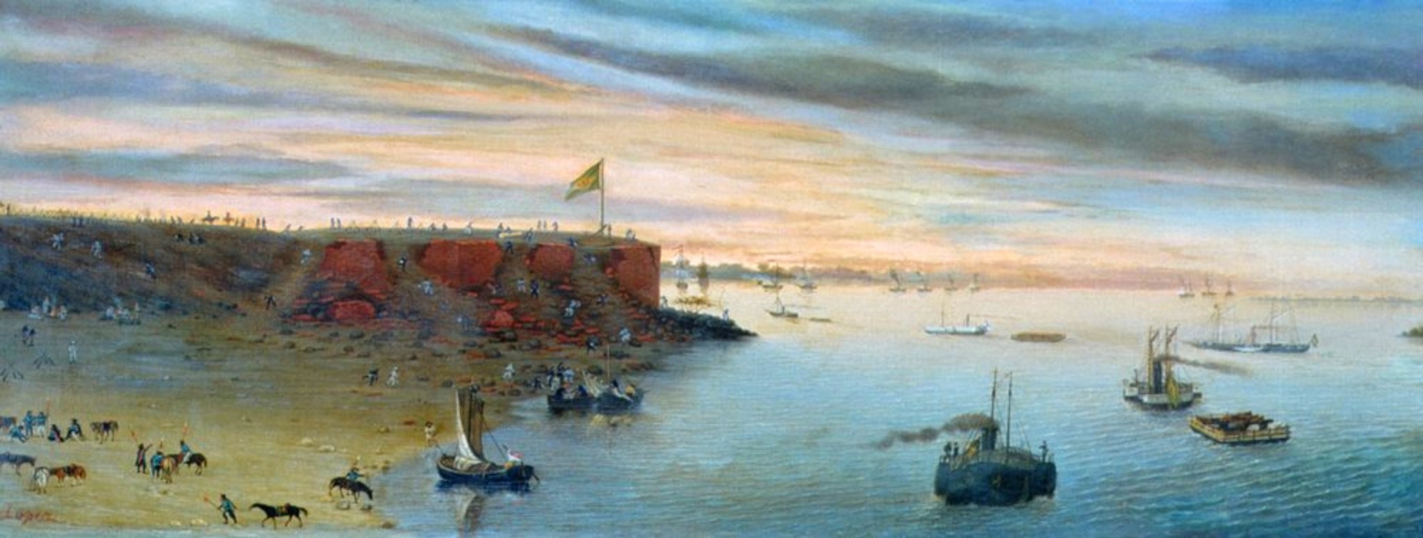 Redemption Island. April 19, 1866, Itapiru, Paraguay. Candido Lopez .4.jpg