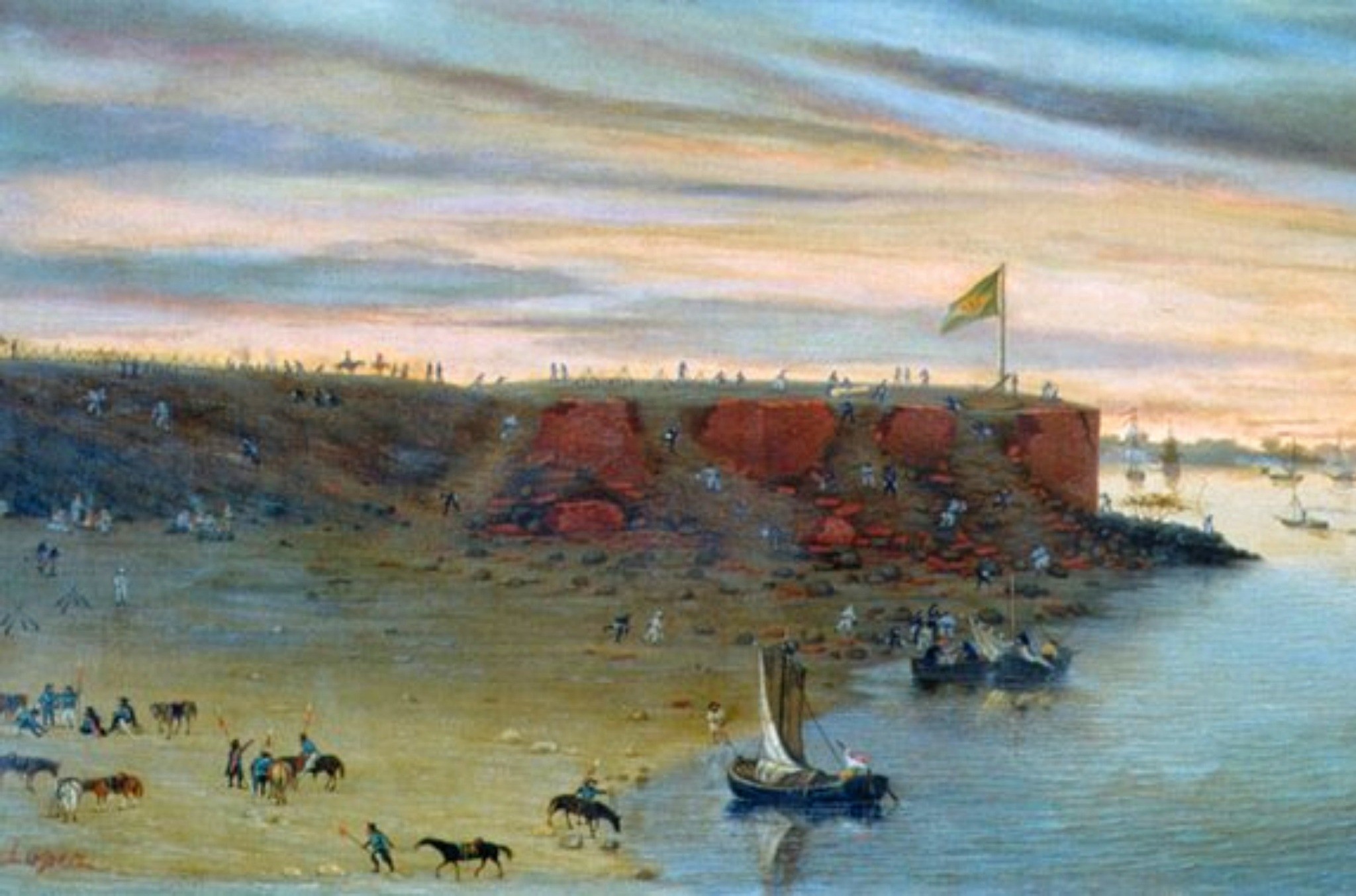 Redemption Island. April 19, 1866, Itapiru, Paraguay. Candido Lopez .6.jpg