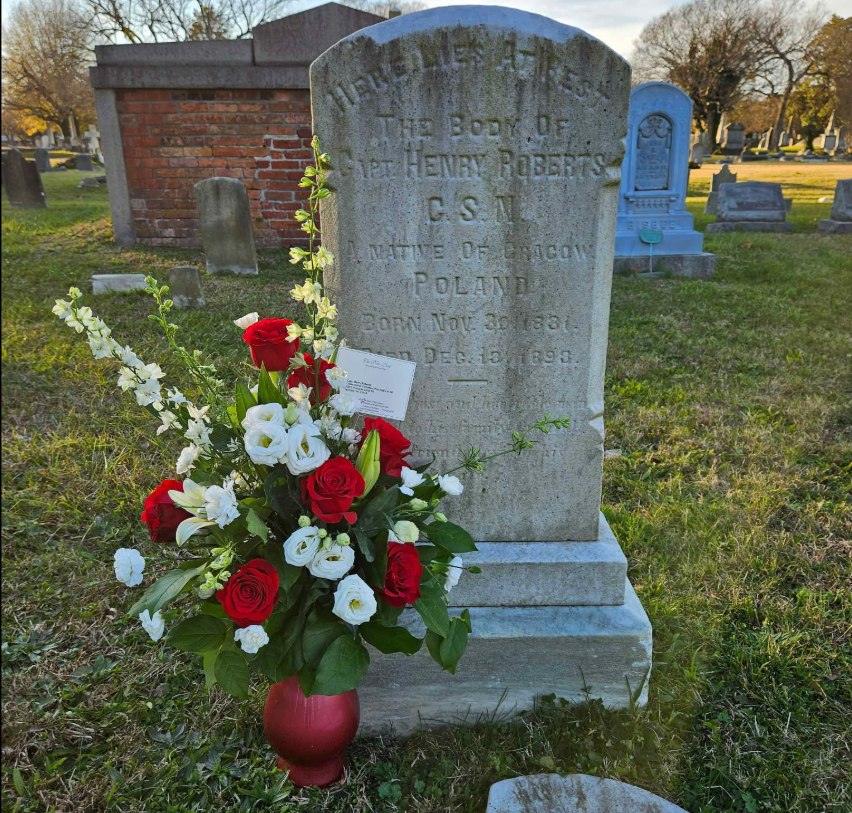 Henru Roberts Nagrobek 13 Grudnia zdjecie 2025 .png