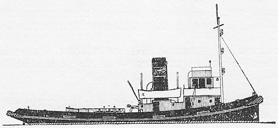 Autor: Stefan Kolicki<br />Źródło: Miciński J, Kolicki S. &quot;Pod polską banderą&quot;, Wyd. Morskie, Gdańsk 1962