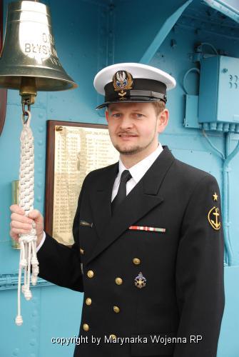 Bosman okrętowy ORP &quot;Błyskawica&quot; mł. chor. mar. Andrzej WRONKA