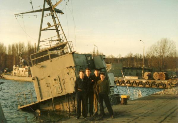 Wrak "Tura" /602/ w PW Gdynia . ( znalezione w internecie )