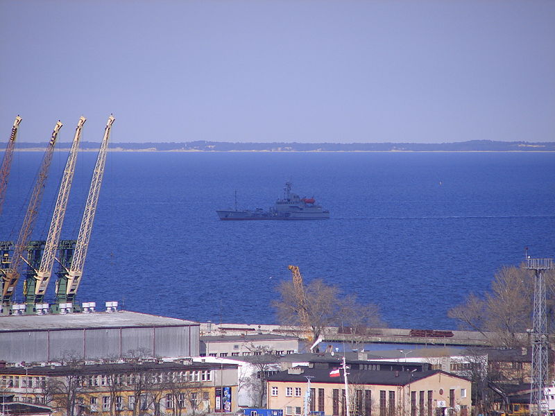 ORP &quot;Bałtyk&quot; (III) , marzec 2008 r . ( źródło : internet , autor : T.Kolowski  )