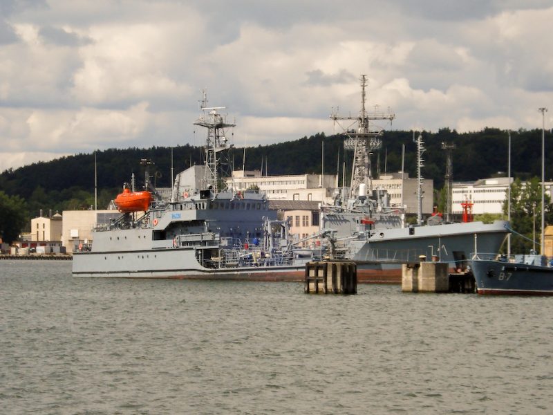 ORP &quot;Bałtyk&quot; (III) , lipiec 2008 r . ( źródło : internet , autor : Spolec )