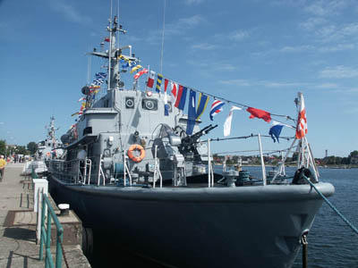 ORP &quot;Wdzydze&quot; /646/ . Jastarnia 2005 r.