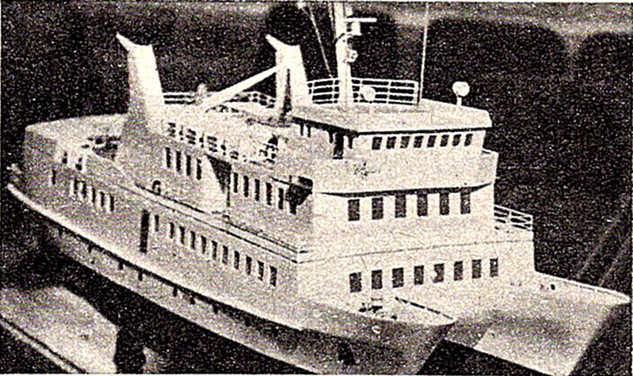 0-2) Model typu KP-2, autor Z. Błażewicz, źródło Morze 4-1979.jpg