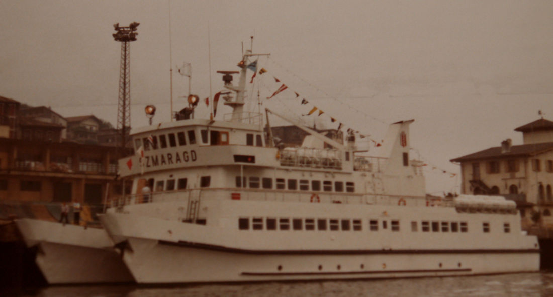 1-3) Szmaragd 1983-1984 w Pasajes (Hiszpania), autor F. Casanez, źródło Shipspotting.jpg