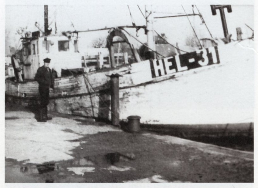 8) Hel-31 - B. Huras, M. Kulik, F. Necel Kutry rybackie z Helu.jpg