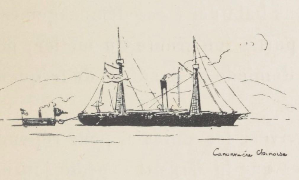 Guerre du Tonkin  Gunboat  -chin.jpg