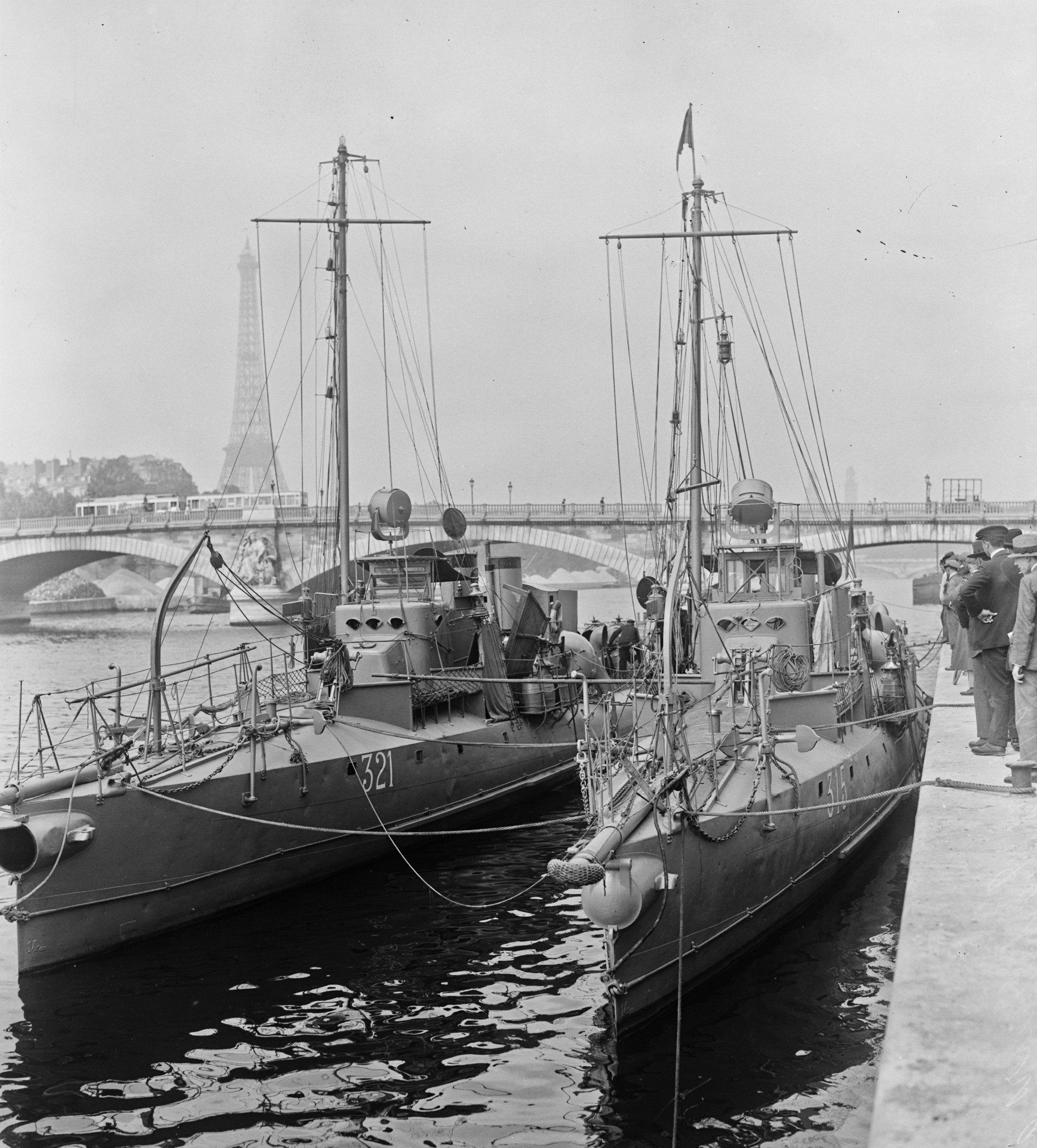 Torpedowce 315 i 321 (typ 38-metrowy)
